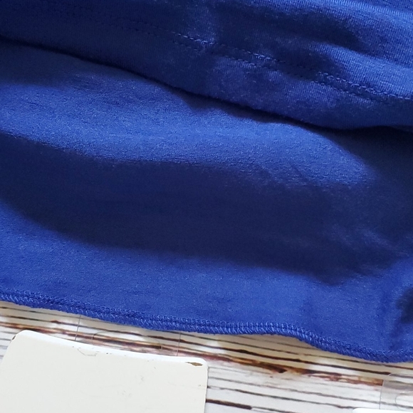 🆕️👗 VELVET TORCH BLUE CASUAL DRESS - Picture 4 of 5